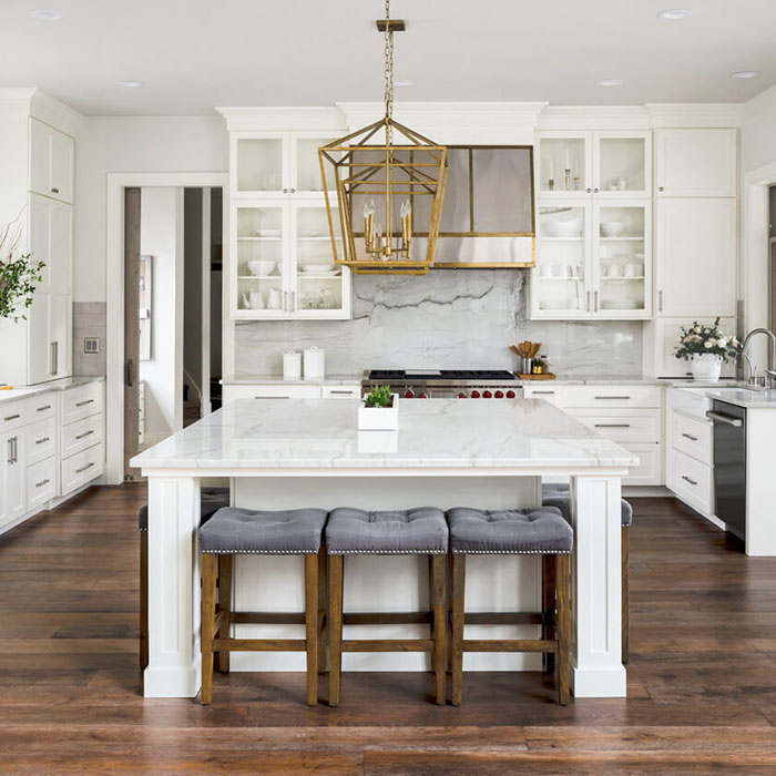 Inside of a kitchen